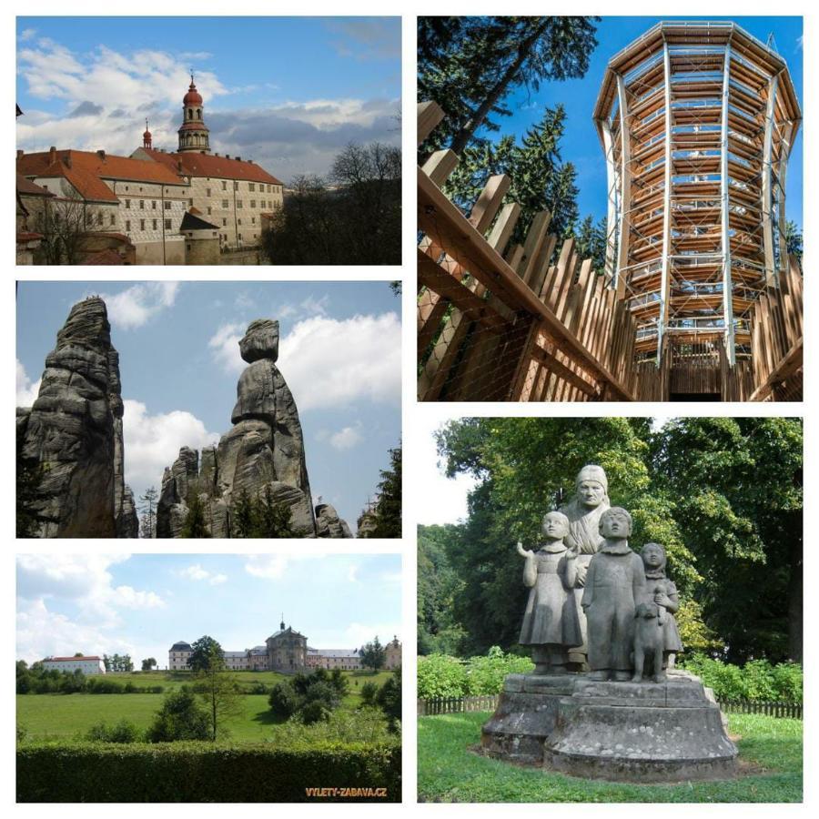 Červený Kostelec 佩斯库餐厅旅馆酒店 外观 照片